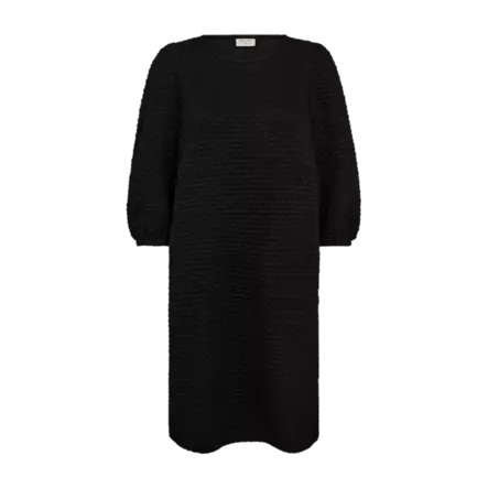 FREE/QUENT Bubble Kohokuviollinen Jerseymekko - Trikoomekot ja Collegemekot - 234201091BLACK - 1