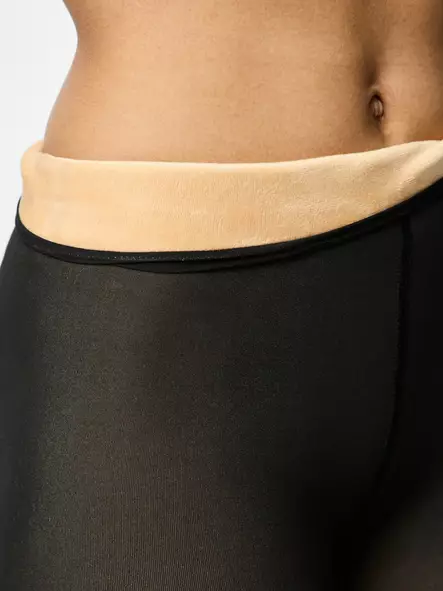 PIECES PCSOPHIE Sukkahousut Fleecevuorella - Sukkahousut - NOS17151087BLACK - 2