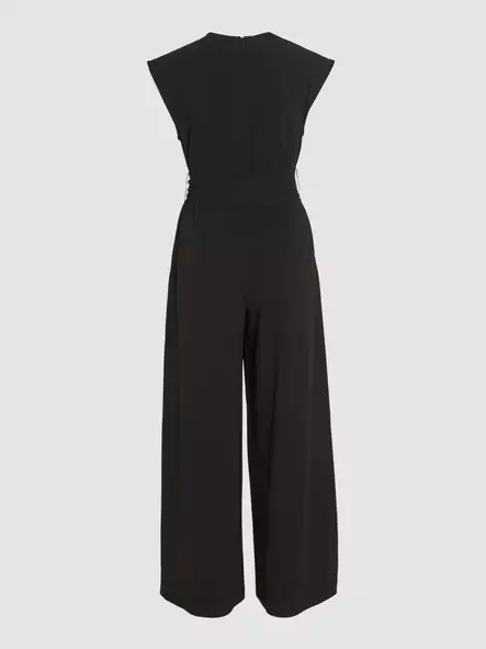 VILA VIPEBA Hihaton Jumpsuit - Trikoomekot ja Collegemekot - 23314089396BLACK - 2