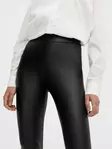 PIECES Shiny Korkeavyötäröinen Leggings - Legginsit - NOS17118562BLACK - 3