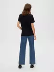SELECTED FEMME My Essential T-paita - Trikoopaidat ja Collegepaidat - NOS16089123BLACK - 2