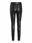 VILA Barb Pinnoitetut Korkeavyötäröiset Leggingsit - Legginsit - NOS14074751BLACK - 6