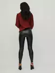 VILA Barb Pinnoitetut Korkeavyötäröiset Leggingsit - Legginsit - NOS14074751BLACK - 2