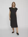 VILA VISUMMER Lyhythihainen Midimekko - Trikoomekot ja Collegemekot - NOS14087542BLACK - 1