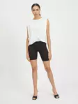 VILA Seam Mini Muotoilevat Shortsit - Legginsit - NOS14065258BLACK - 1