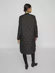 VILA Quila Tikattu Vetoketjullinen Takki - Kevyttakit ja Liivit - 25314102942BLACK - 2