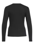 VILA Alexia Perusmallinen Pitkähihainen Paita - Trikoopaidat ja Collegepaidat - NOS14095694BLACK - 3