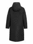 VILA VITATE Hupullinen Pitkä Tikattu Takki - Kevyttakit ja Liivit - NOS14116549BLACK - 7