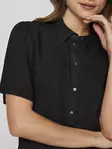 VILA Pricil Lyhythihainen Paita - Kangaspaidat - NOS14102507BLACK - 4