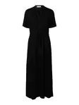 SELECTED FEMME Damina Pitkä Paitamekko - Kangasmekot - NOS16096446BLACK - 1