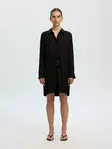 SELECTED WOMEN SLWJONNA Pitkähihainen Minimekko - Kangasmekot - 26316101852BLACK - 1