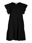 VILA VISUMMER Pellava-Viskoosi Lyhyt Mekko - Kangasmekot - 24314098932BLACK - 1