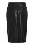 VILA VIDagmar Pinnoitettu Midihame - Lyhyet hameet - NOS14105132BLACK - 6