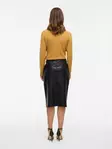 VILA VIDagmar Pinnoitettu Midihame - Lyhyet hameet - NOS14105132BLACK - 2