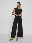 VILA VIPEBA Hihaton Jumpsuit - Trikoomekot ja Collegemekot - 23314089396BLACK - 4