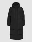 VILA VISTARI Pitkä Hupullinen Untuvatakki - Untuvatakit - NOS14105362BLACK - 6