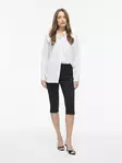 VILA VISOFIE Korkeavyötäröiset Slim Caprit - Caprit - 26314113962BLACK - 1