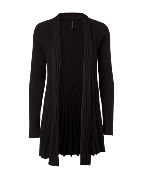 Freequent Claudisse Pitkä Neuletakki - Neuletakit - NOS112875BLACK - 1