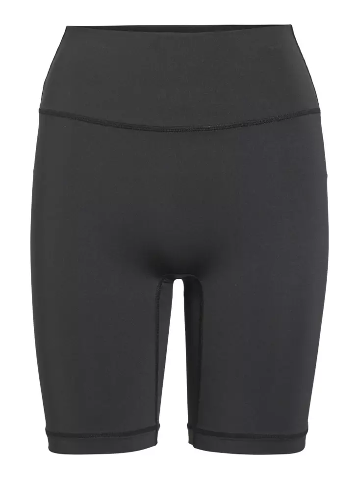 VILA Biker Muotoilevat Shortsit Korkeavyötärö - Legginsit - 25314111282BLACK - 1