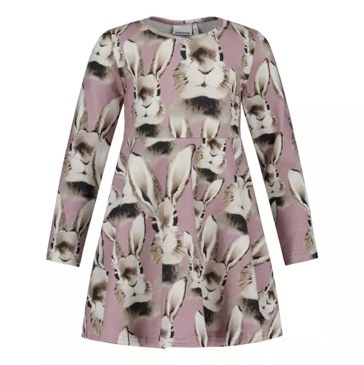Metsola Bunny Frosty Pink Mekko - Mekot ja Tunikat - 265DRESSBUNNYPINK - 1