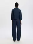 SELECTED WOMEN SLWHANNA Rento Farkkutakki 3/4-hihoilla - Farkkutakit - 26316101407DARKBL - 2