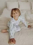 Metsola Bunny Stripes Pyjama - Yöasut ja Pyjamat - 266PYJAMBUNSTRIBL - 3