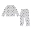 Metsola Bunny Stripes Pyjama - Yöasut ja Pyjamat - 266PYJAMBUNSTRIBL - 1