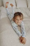 Metsola Bunny Stripes Pyjama - Yöasut ja Pyjamat - 266PYJAMBUNSTRIBL - 4