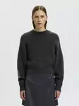 SELECTED WOMEN SLWMIRA Rento Mohair-villaneule - Neulepaidat, -tunikat, -mekot - 26416102233ASPHAL - 3