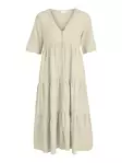 VILA Prisilla Lyhythihainen Midi Mekko - Kangasmekot - 77714076605SUPERL - 1