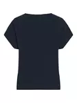 VILA VIJOSA Lyhythihainen Toppi Pyöreä Pääntie - Trikoopaidat ja Collegepaidat - NOS14101663NAVYBL - 7