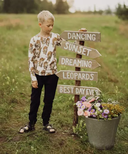 Metsola Leopard Pitkähihainen Paita - Paidat - 262SHIRTLSLOEPARM - 2