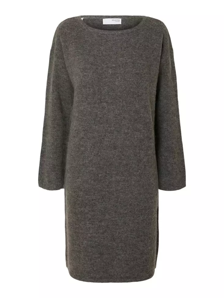 SELECTED WOMEN Lulu Neulemekko Pyöreä Kaula-aukko - Neulepaidat, -tunikat, -mekot - 25516098139MEDIUM - 1