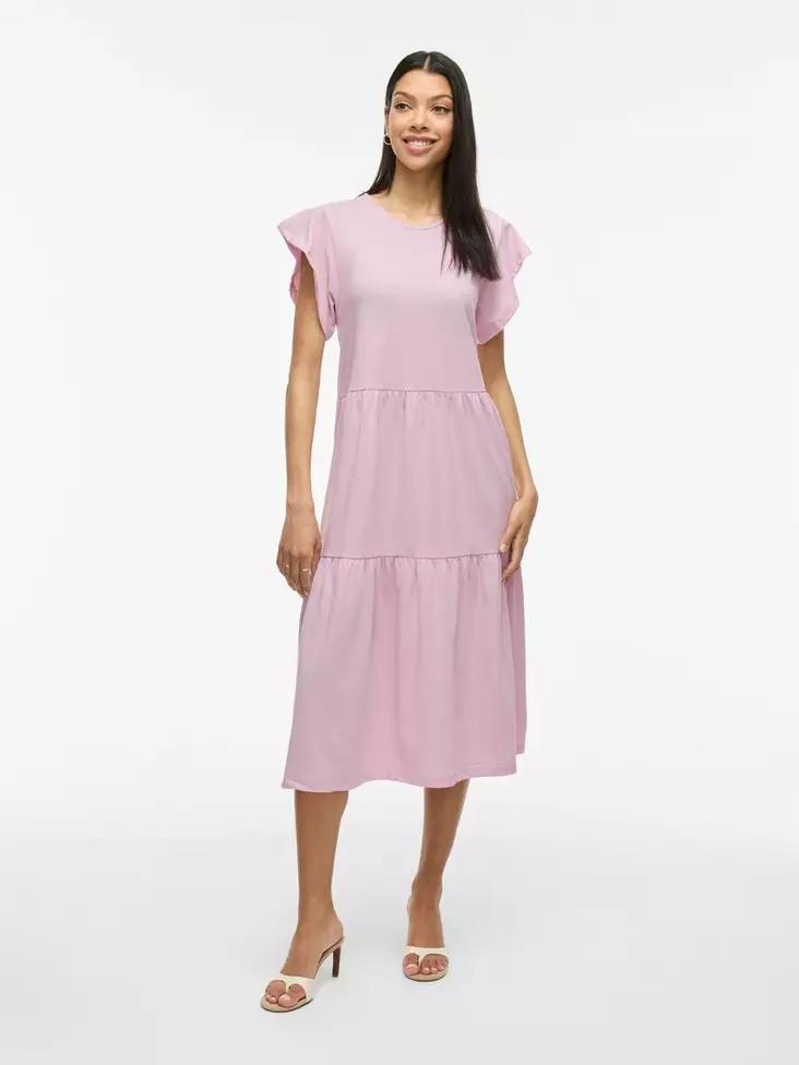 VILA Summer Lyhythihainen Midimekko - Trikoomekot ja Collegemekot - NOS14087542WINSOM - 1