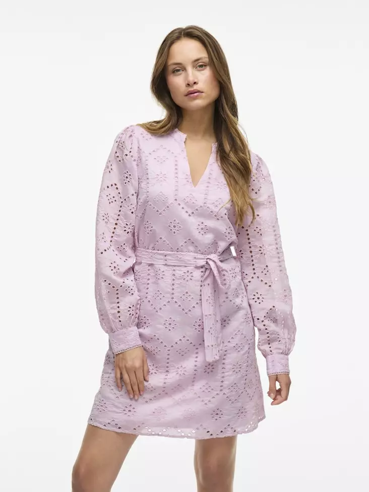 VILA Sine Pitkähihainen Mekko - Kangasmekot - 25214106078WINSOM - 1