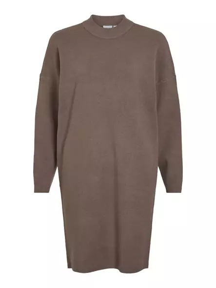 VILA Cassie Lyhyt Neulemekko - Neulepaidat, -tunikat, -mekot - 25514110115FALCON - 1