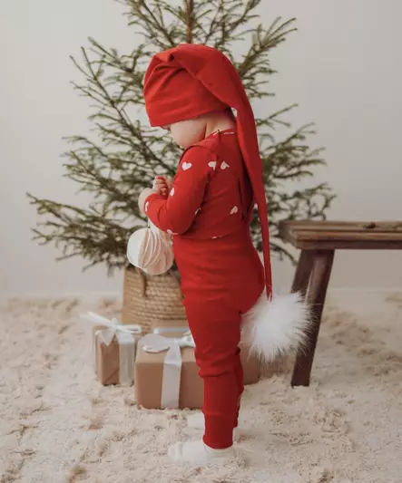 Metsola Heart Song Rib Body Pitkähihainen - Bodyt - 259BODYLSHEARTSON - 2