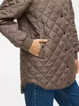 VILA VITATE Hupullinen Tikattu Takki - Kevyttakit ja Liivit - NOS14110978FALCON - 4