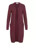 VILA VIRIL Pitkä Perusmallinen Neuletakki - Neuletakit - NOS14042770PORTRO - 5