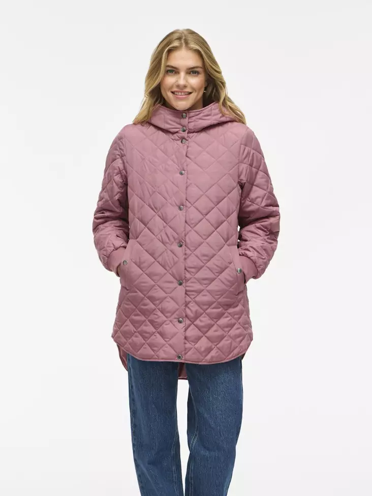 VILA Tate Hupullinen Tikattu Takki - Kevyttakit ja Liivit - NOS14110978MESARO - 1