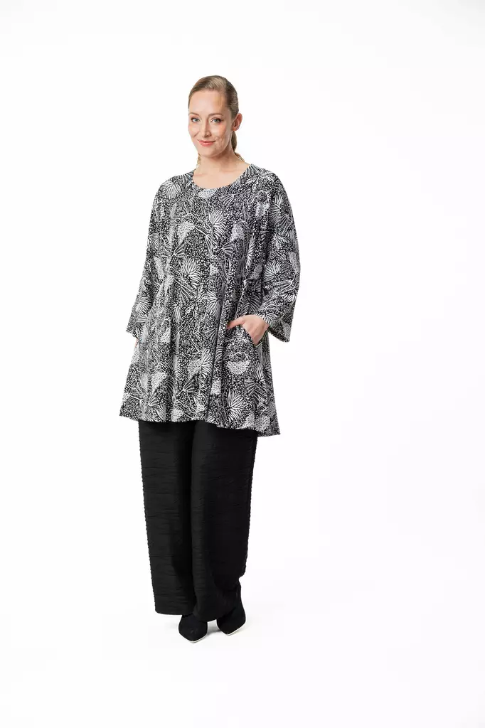 Aino Bianca Dibujo Viskoosineule Tunika - Trikootunikat ja Collegetunikat - 253BIANCADIBUJO - 1