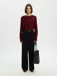 SELECTED WOMEN SLWThea merinovillaneule - Neulepaidat, -tunikat, -mekot - NOS16098147TAWNYP - 5