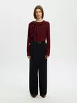 SELECTED WOMEN SLWThea merinovillaneule - Neulepaidat, -tunikat, -mekot - NOS16098147TAWNYP - 1