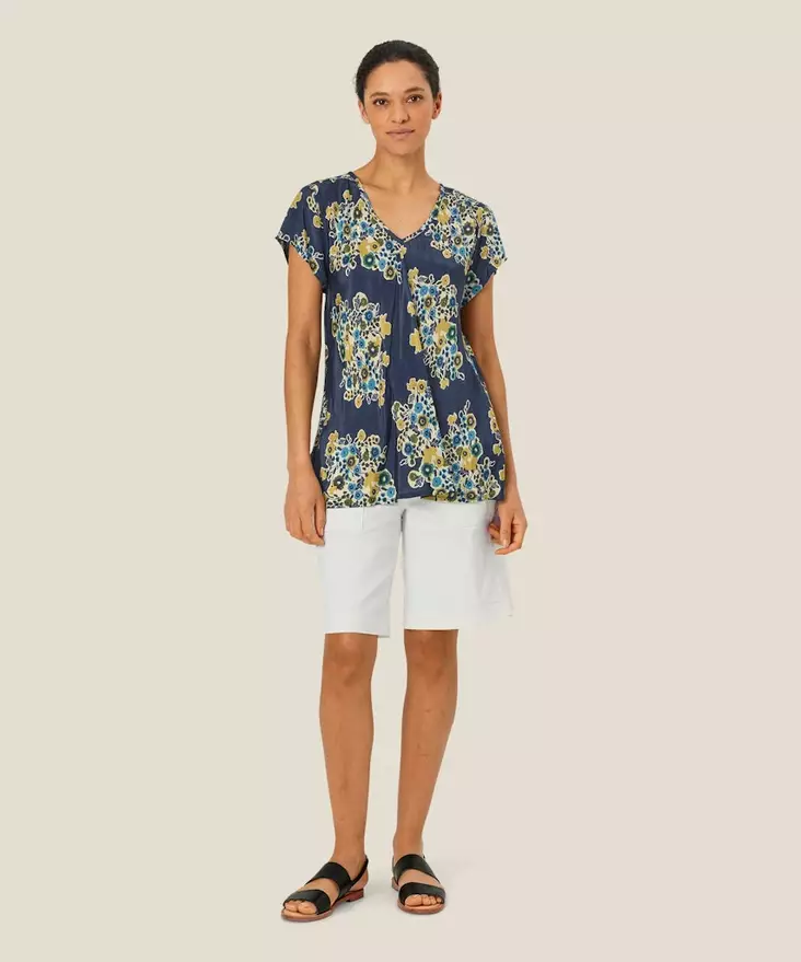 MASAI Kallo Kuosillinen Lyhythihainen Pusero - Kangaspaidat - 2541011043-2070P - 1