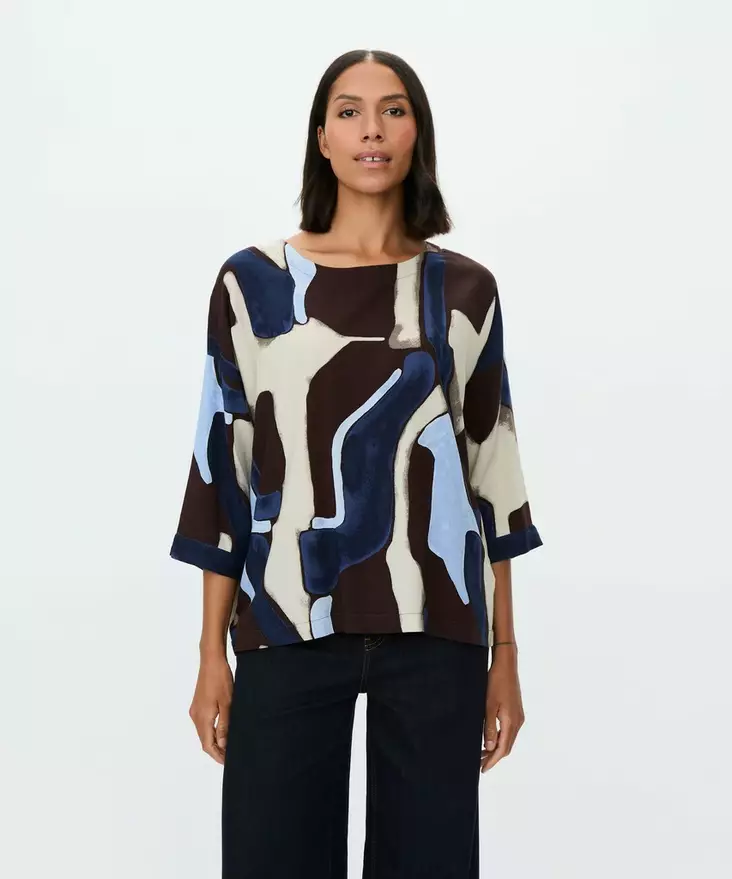 MASAI MABecca Kuviollinen Oversize Viskoosipusero - Kangaspaidat - 2641013428-2002P - 1