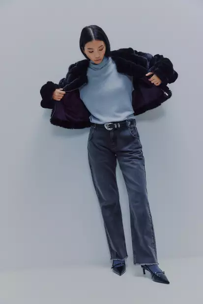 VILA VIXANDRA Glitter Neulosliivi - Neulospaidat - 24614099901SILVER - 1