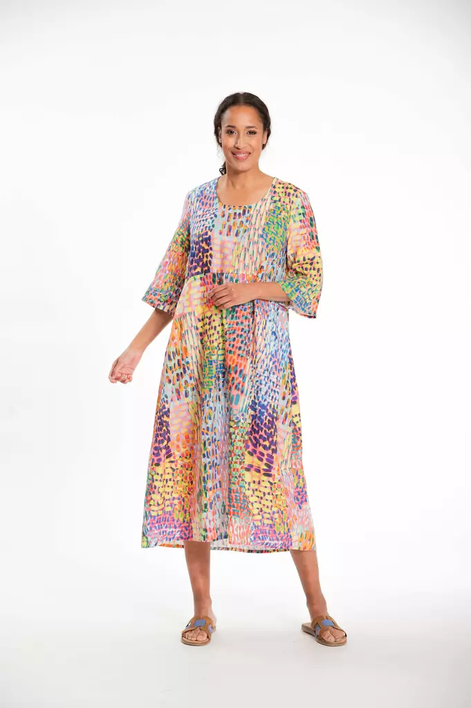 AINO Noriko Glimmer Pellavamekko - Kangasmekot - 241NORIKOGLIMMER - 1