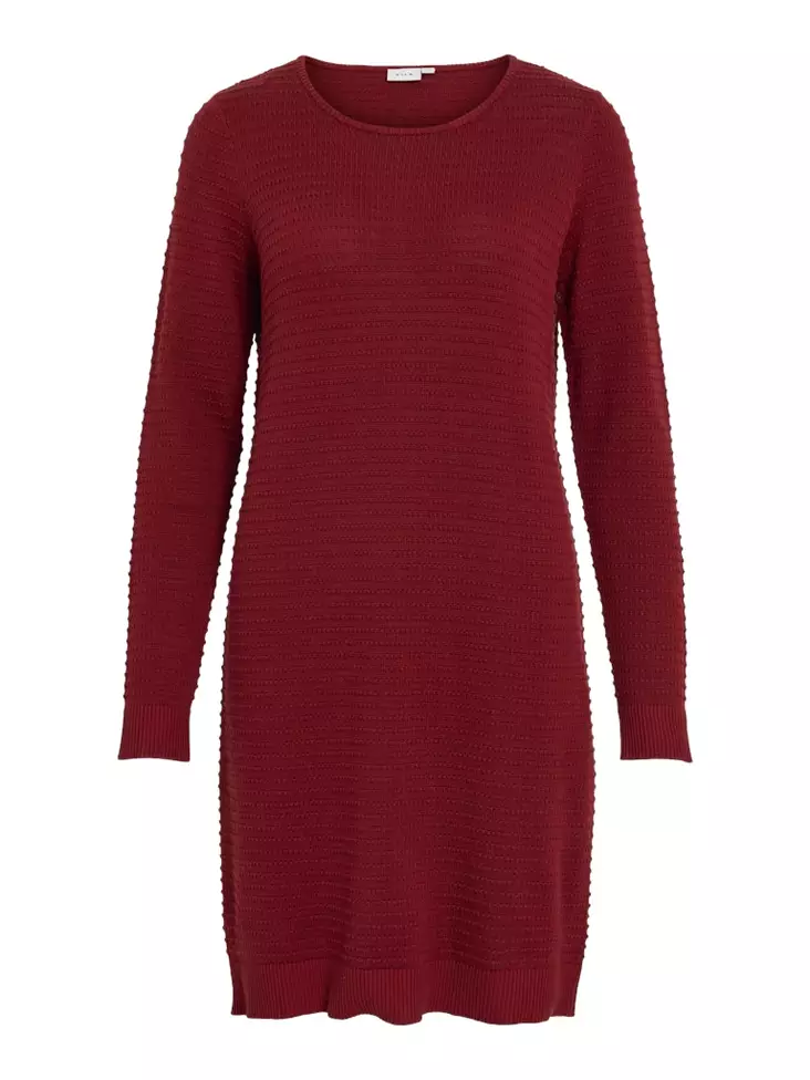 VILA Lollo Kuvioneulemekko - Neulepaidat, -tunikat, -mekot - 25514112664JESTER - 1