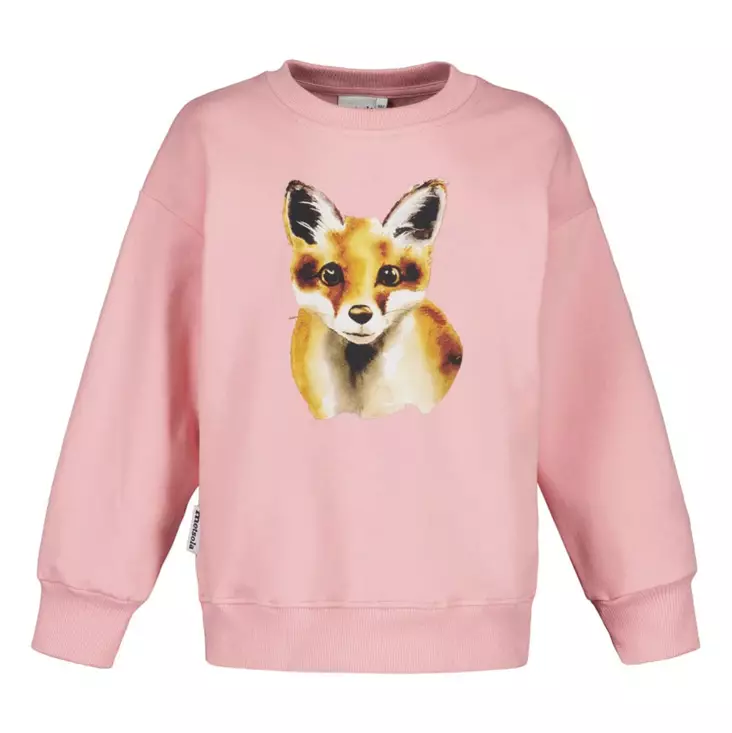Metsola Fox Rosy Oversize Sweater Collegepaita - Paidat - 258OVERSWETERFOXR - 1