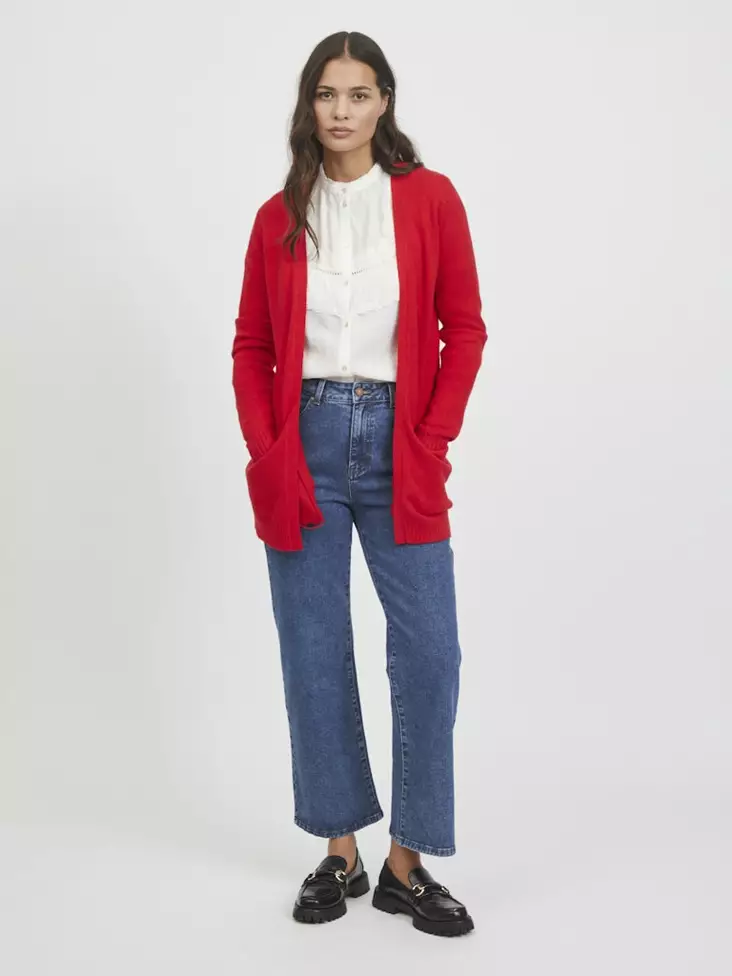 VILA VIRIL Perusmallinen Neuletakki - Neuletakit - NOS14044041BARBAR - 1